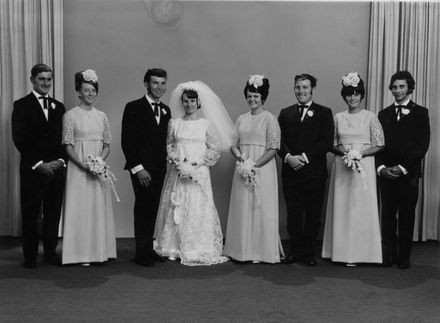 Wedding party, formal group photo