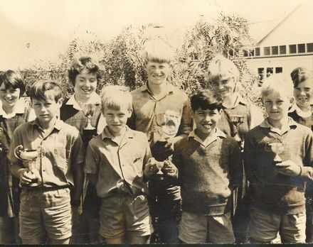 Athletics trophy winners, St Josephs Convent School
