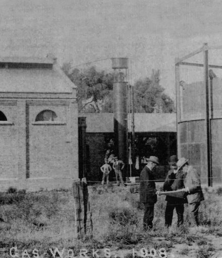 Foxton Gas Works, 1908