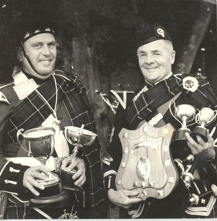 Drum Major McMahom & Pipe Major Traquair, 1968 - Resource cover image