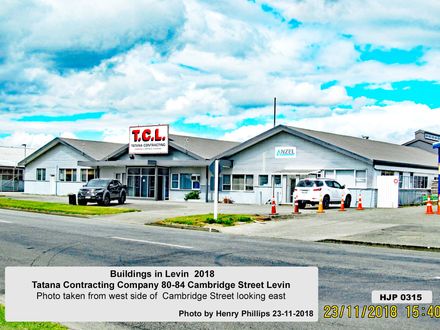Tatana Contracting Company 80-84 Cambridge Street Levin 23-11-2018