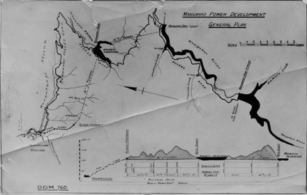 Mangahao Hydro-electric Scheme, 1920's