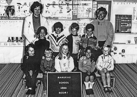 Manakau School Class 1984 room 1