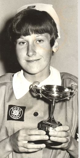 Miss Robinson with Conway Cup, 1968 - Resource cover image