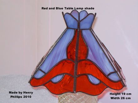 Blue, Green, yellow, Red table lamp - Resource cover image