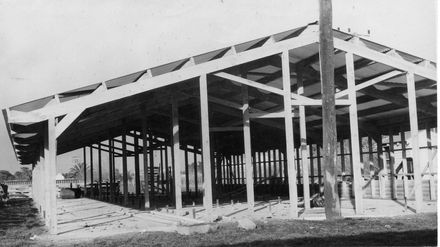 Construction, new pavilion, Levin Showgrounds, 1969