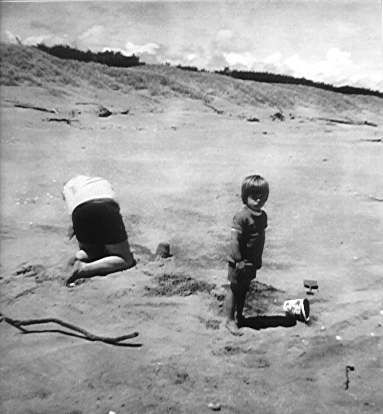 Unidentified Child at Beach