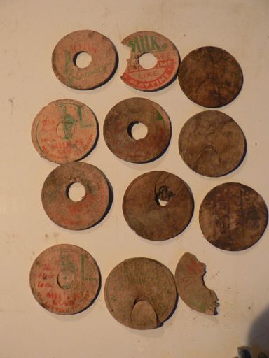 old milk top lids - Resource cover image