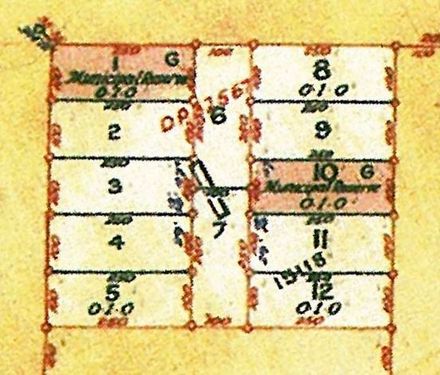 Block I of Town of Levin - 1888