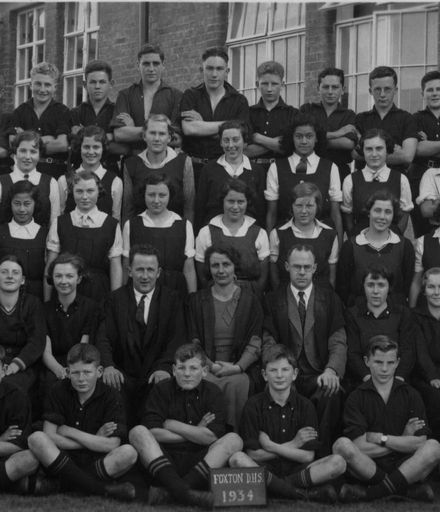 Foxton District High School Pupils 1934