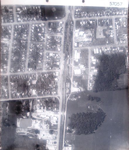 Aerial survey photograph (western Levin) 4th 'track'