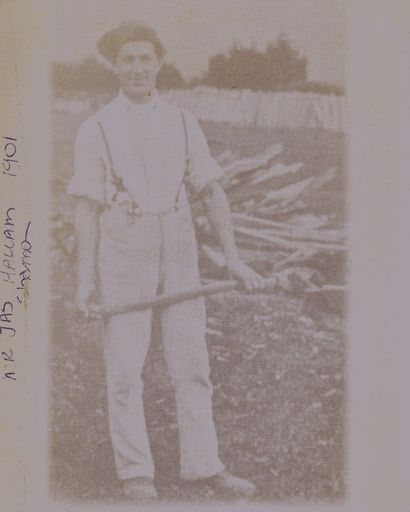 Mr Jas Hallam, 1901 - Resource cover image