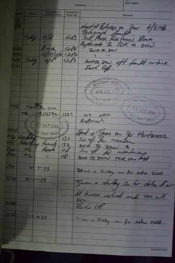 Radio Himatangi- Station Log Book 1993 Radio Himatangi- Station Log Book 1993