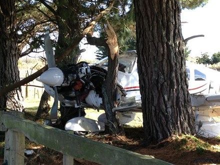 Plane Crash at Foxton air field