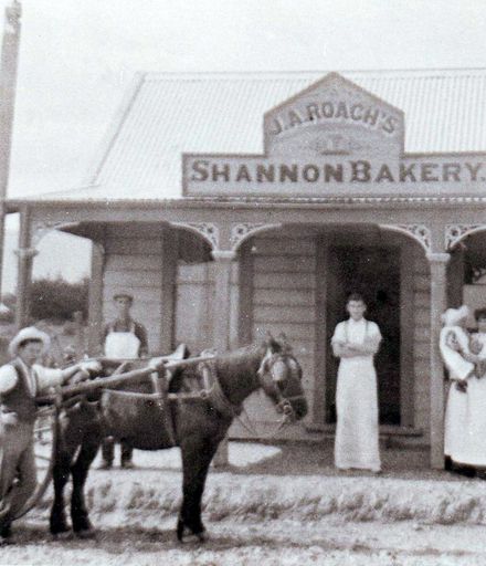 J.A. Roach's Bakery, Plimmer Terrace, early 1900's