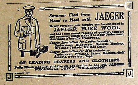 1916 Jaeger Pure Wool