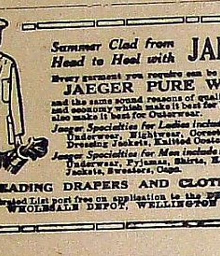 1916 Jaeger Pure Wool