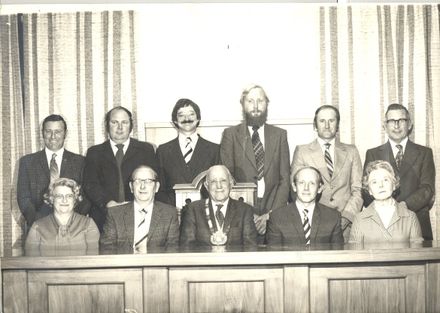 Foxton Borough Councillors, 1978-80