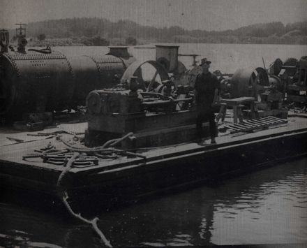 Dredge "Hennessey", Manawatu River