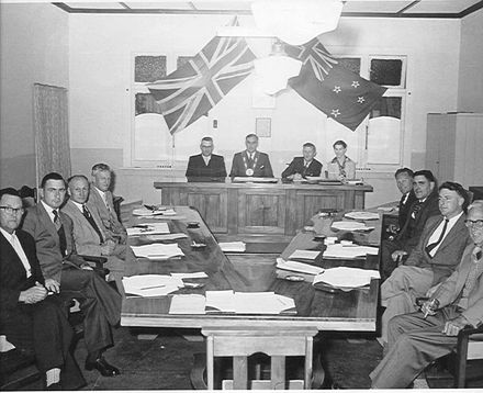 Foxton Borough Council, 1958