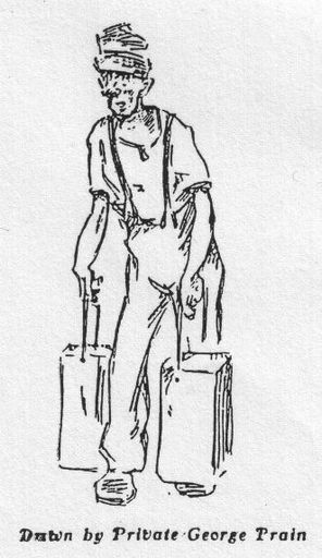 Sketch by Private George Prain