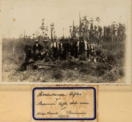 Horowhenua Rifles v Shannon Rifle Club, 1902