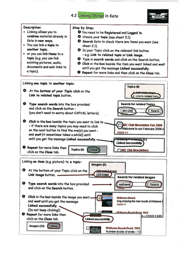 4.2 Linking Things in Kete