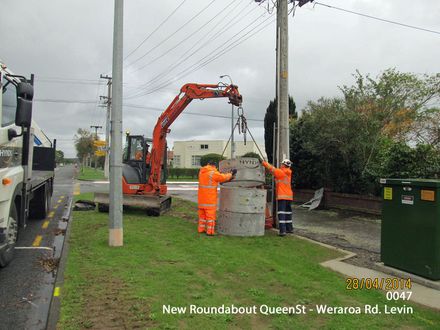 New Roundabout QueenSt - Weraroa Rd. Levin_0047 - Resource cover image