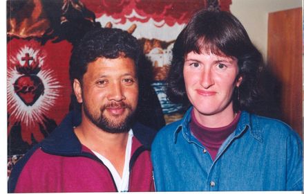 Debbie Carrick and partner Hardie Munro