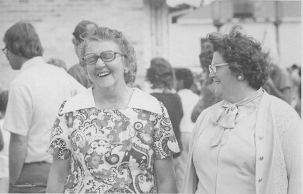 Verna Lucinsky & Betty Sharps at Old Folks outing