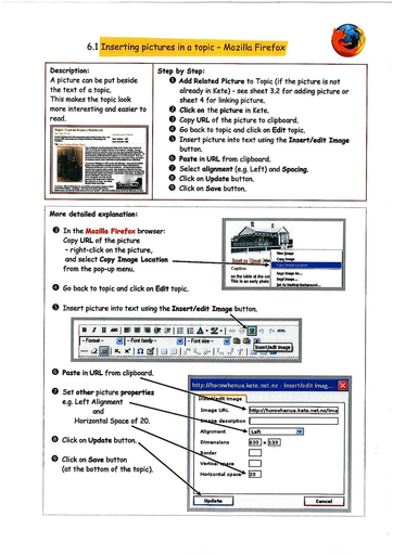 6.1 Inserting pictures in a topic - Mozilla Firefox