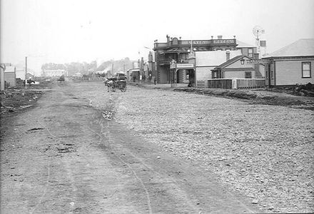 Oxford Street, early Levin, c.1890