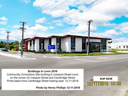 Community Corrections Site building 6 Liverpool Street Levin 12-11-2018 - Resource cover image
