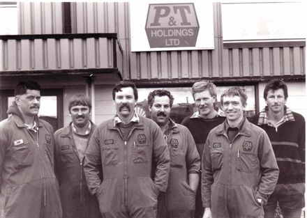 P & T Holdings staff, 1980's-90's