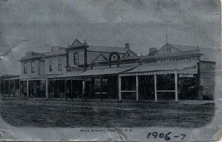 Main Street, Foxton 1906-7