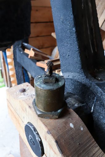Details of the Poroutawhao Flour Mill - 1850's replica