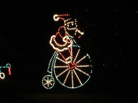 Christmas Lights in Lancaster Street, Levin