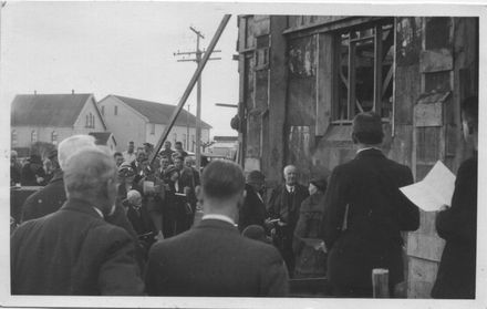 St. John's Methodist Church - Laying the Stone