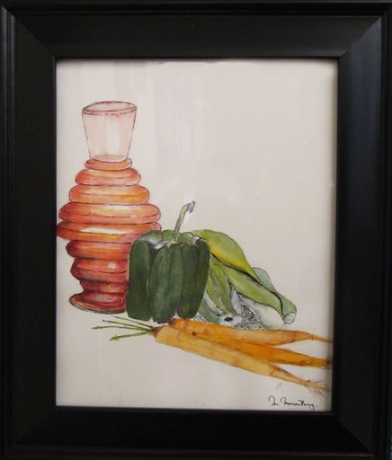 Salad Days by Marlene Macartney Pen and Ink $65 - Resource cover image