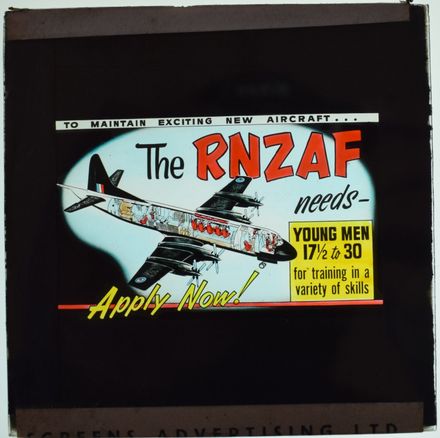 RNZAF Recruitment Ad- Cinema Advertising Slide - Resource cover image