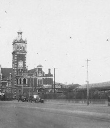 Dunedin Railway Station, February 1928