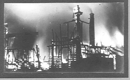 Whytes Hotel Fire Foxton