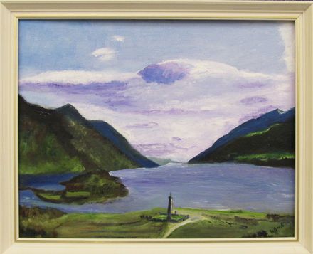 Highland Scene by Henry D.C. Baird Oil $70 - Resource cover image