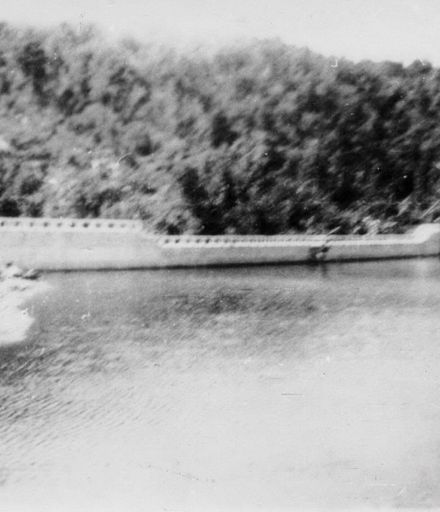 Arapeti Dam, looking northeast, 1925