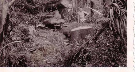 Clearing the bush track, October 1936