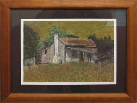 Derelict House by Brian Haley Pastel $100 - Resource cover image