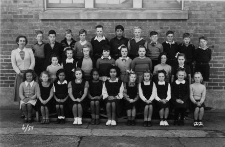 Foxton School Class Room 6 (?) 1951