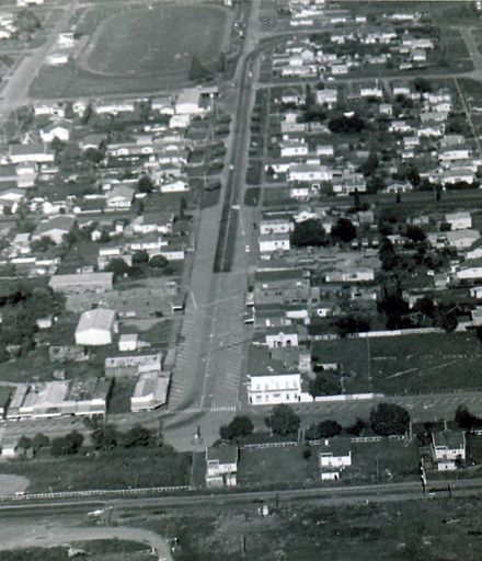 Aerial view of Shannon looking east