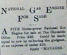 1916 National Gas Engine for sale