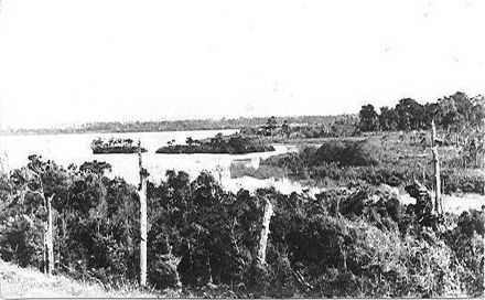 Lake Horowhenua at the source of the Hokio Stream